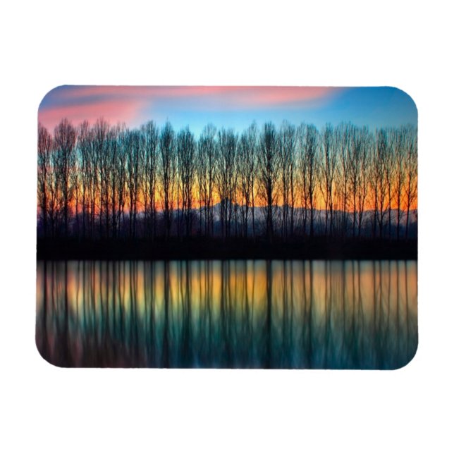 Imán El Banco del Po | Piamonte Italia (Horizontal)