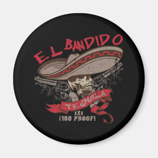 Imán El bandido Tequila Magnet