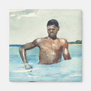 Imán El bañista, 1899