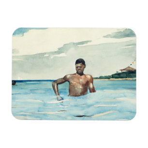 Imán El bañista, 1899