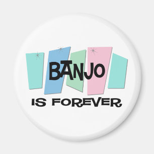 Imán El banjo es Forever