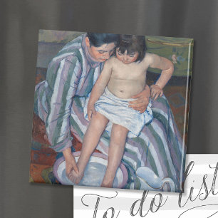 Imán El baño del niño Mary Cassatt