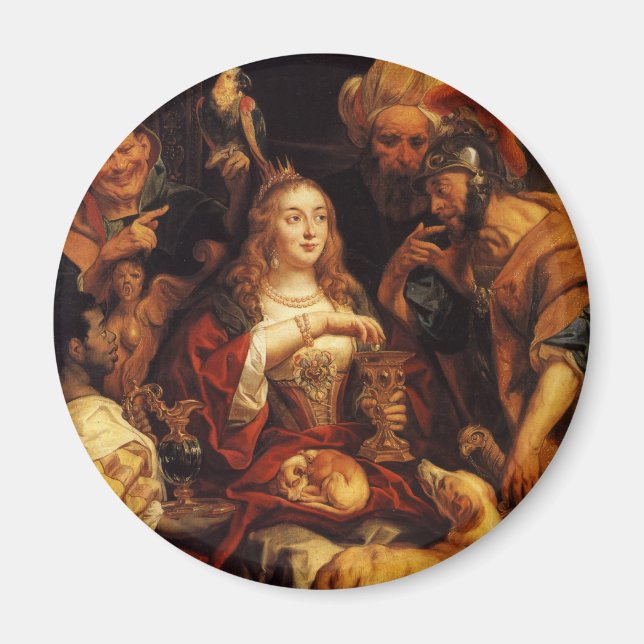 Imán El banquete de Cleopatra (Frente)