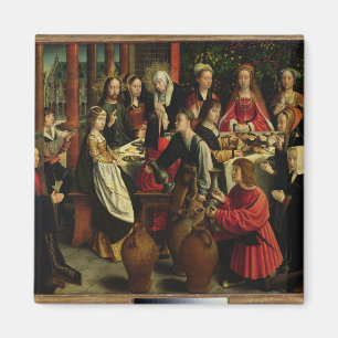 Imán El banquete de la boda en Cana, c.1500-03
