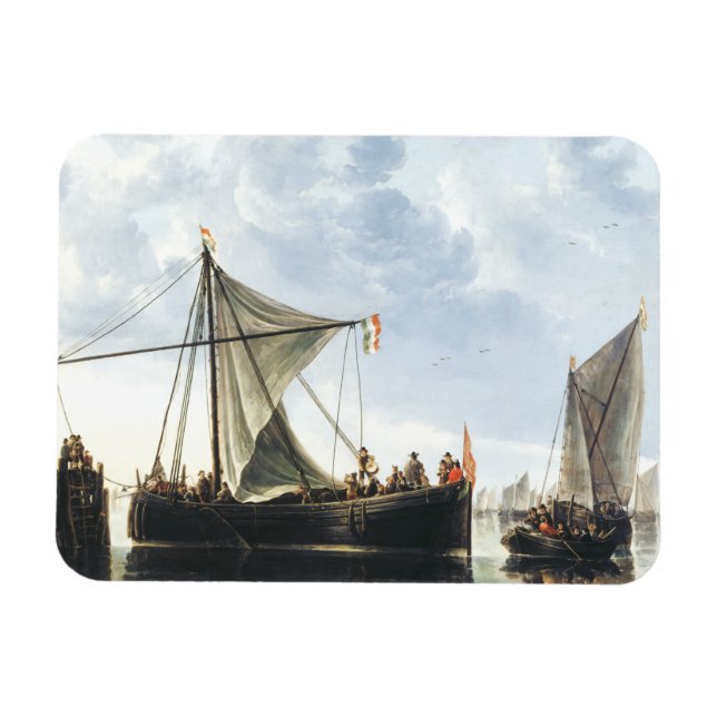 Imán El barco de pasajeros Aelbert Cuyp (Horizontal)