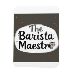 Imán El Barista Maestro
