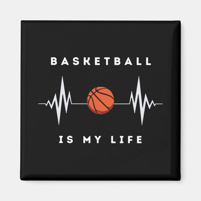 Imán El básquetbol es mi deporte favorito (Frente)