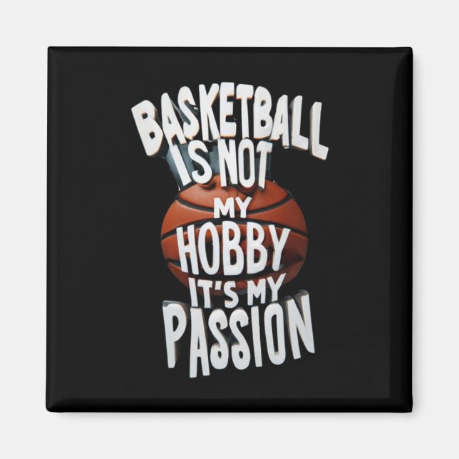 Imán El básquetbol es mi pion (Frente)