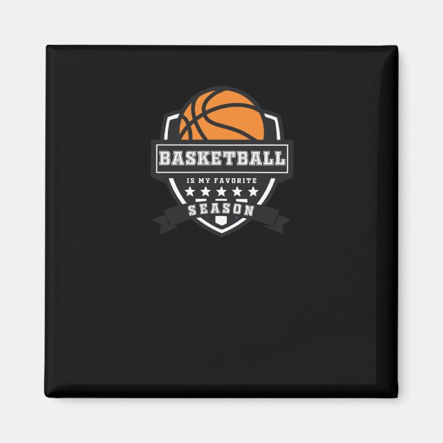 Imán El básquetbol es mi temporada favorita 9 (Frente)