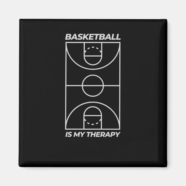 Imán El básquetbol es mi terapia (Frente)