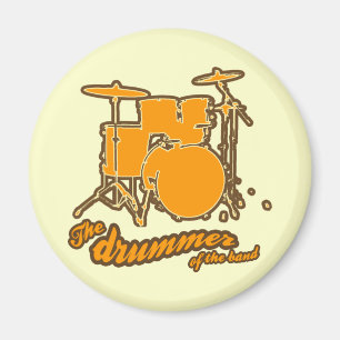 Imán el baterista, la música