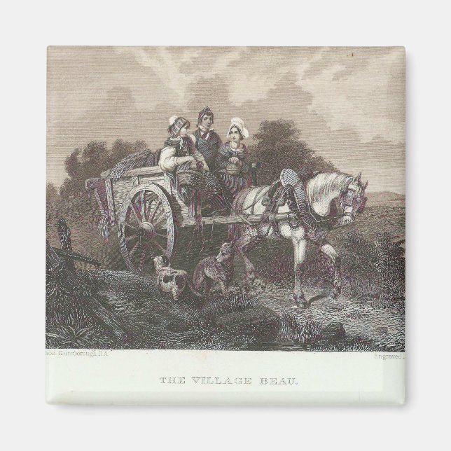 Imán El Beau del pueblo (Frente)