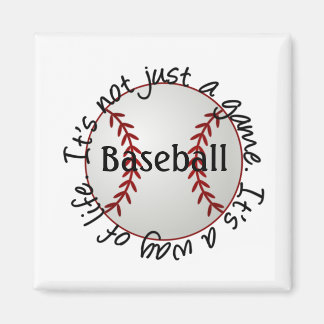 Imán El béisbol no es sólo un juego