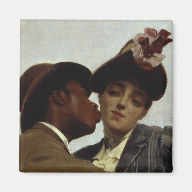 Imán El beso, 1887 (Frente)