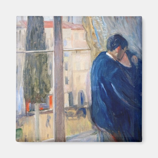 Imán El beso (de Edvard Munch) (Frente)