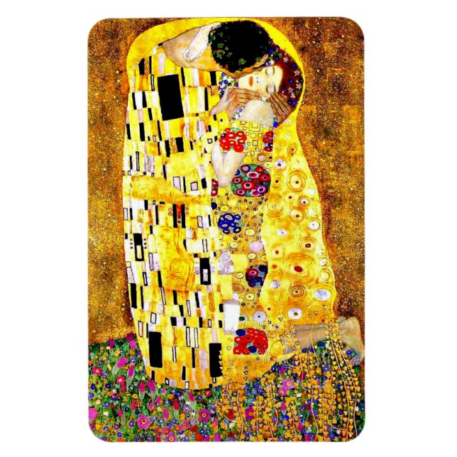 Imán El beso de Gustav Klimt, (Vertical)
