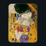 Imán El beso de Gustav Klimt<br><div class="desc">El beso de Gustav Klimt,  1907</div>