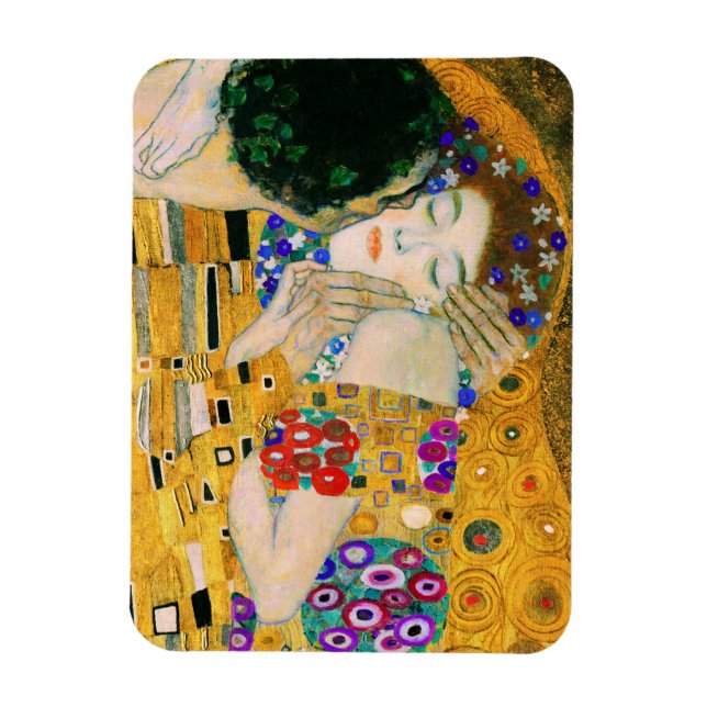 Imán El beso de Gustav Klimt (Vertical)