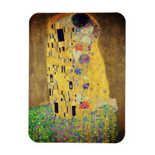 Imán El beso de Gustav Klimt, detalle 1