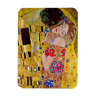 Imán El beso de Gustav Klimt, el viejo Art Nouveau
