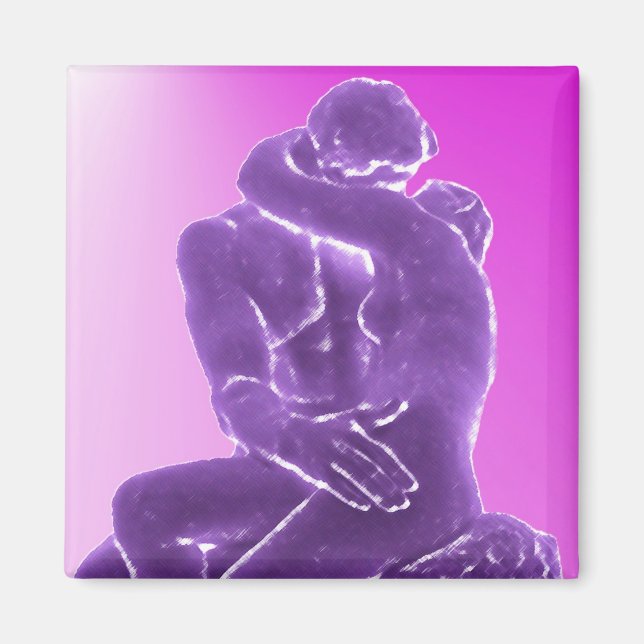Imán El beso de Rodin (Frente)