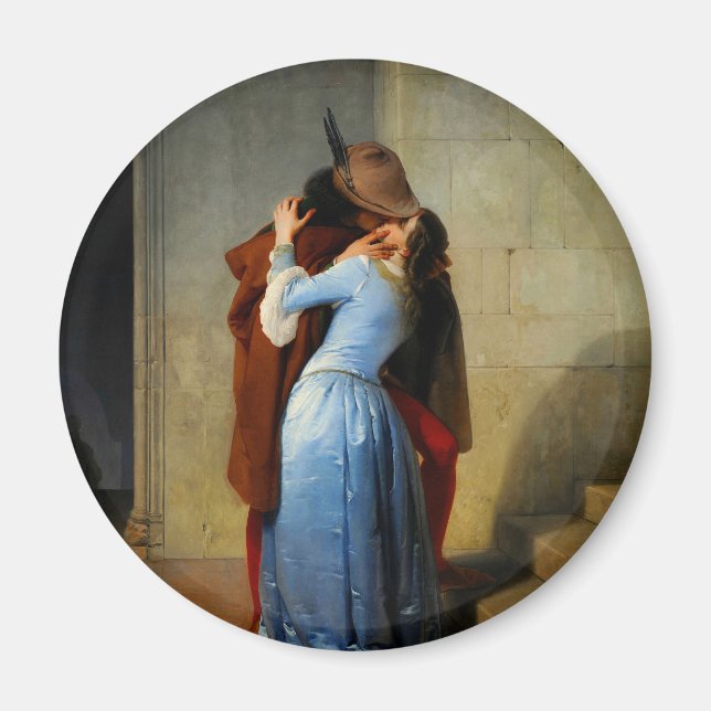 Imán El beso Francesco Hayez (Frente)