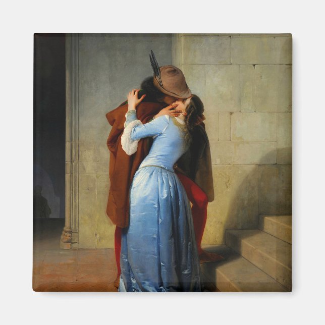 Imán El beso Francesco Hayez (Frente)