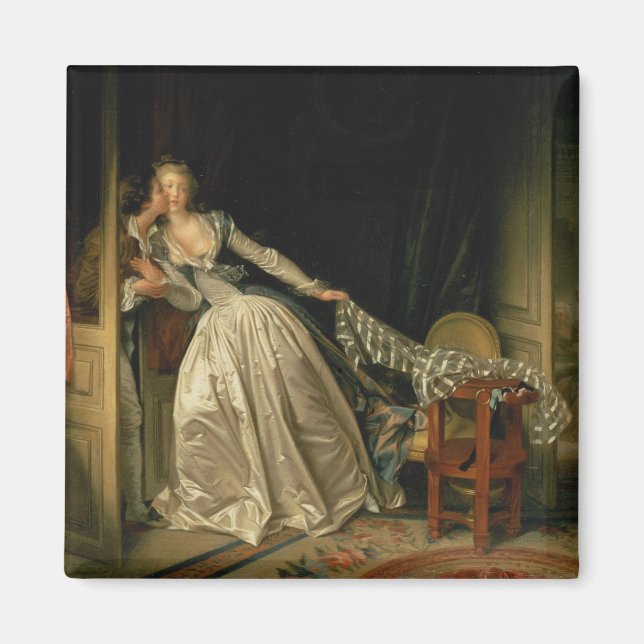 Imán El beso robado de Jean-Honore Fragonard (Frente)