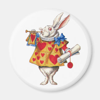 IMÁN EL BLANCO DE ALICE EN WONDERLAND