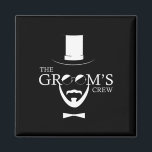 Imán El Boda de la tripulación del Groom<br><div class="desc">El Boda de la tripulación del Groom</div>