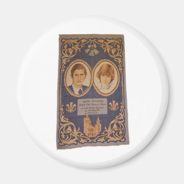 Imán El Boda Real: (Frente)