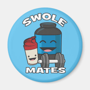 Imán El Bodybuilding divertido de la proteína de