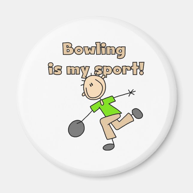 Imán El bolos es mi deporte (Frente)
