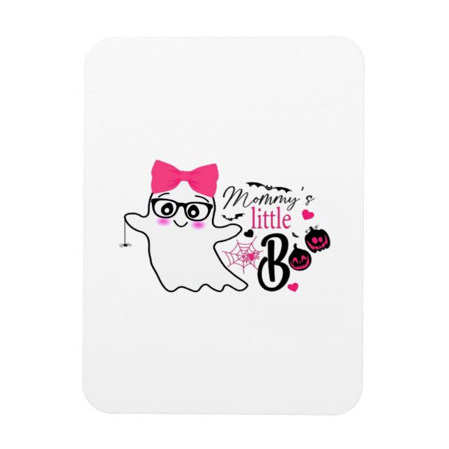 Imán El Boo de mamá en Halloween (Vertical)