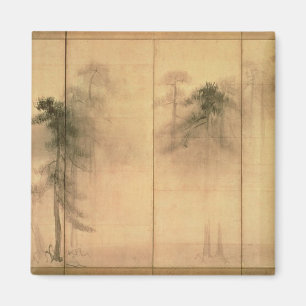 Imán El bosque de pinos