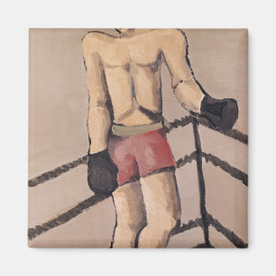 Imán El boxeador grande