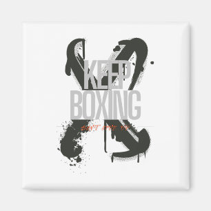Imán El Boxeo Nunca Deja De Ser Motivador
