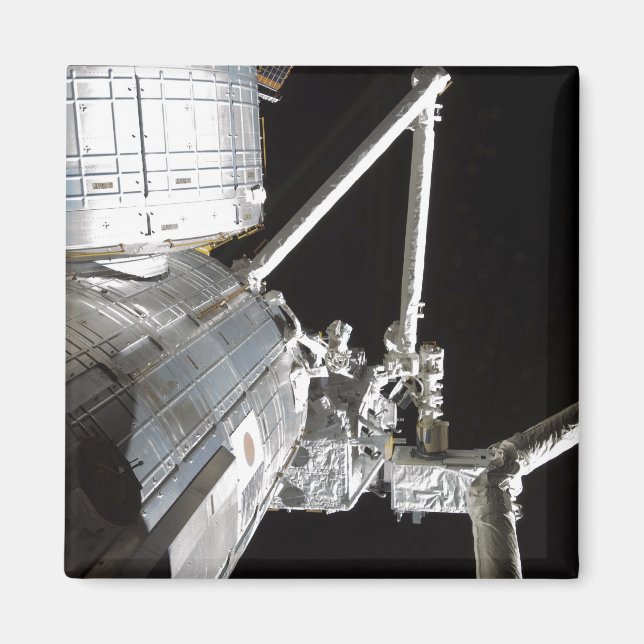 Imán El brazo robótico del Experimento japonés Modu 2 (Frente)