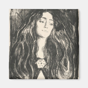 Imán El broche Eva Mudocci Edvard Munch