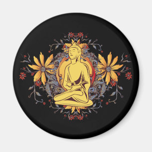 Imán El Buda de la Medicina en la Meditación