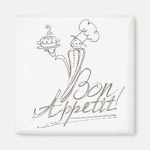 Imán ¡El Buen Chef dice Bon Appetit!