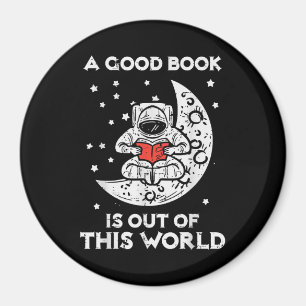 Imán El Buen Libro Está Fuera De Este Libro De La Luna 