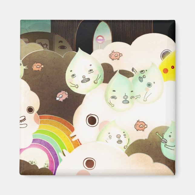 Imán El buen tiempo británico de 2014 (Frente)