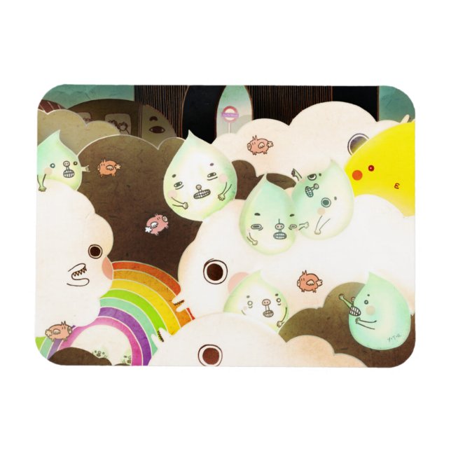 Imán El buen tiempo británico de 2014 (Horizontal)