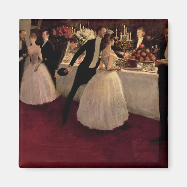 Imán El bufé de 1884 (Frente)