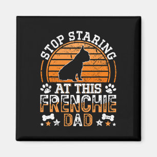 Imán El Bulldog Francés Deja De Mirar A Este Padre Fran