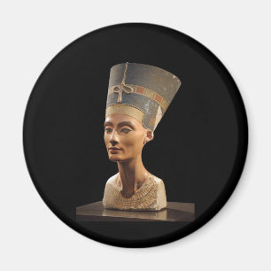 Imán El busto de la reina Nefertiti