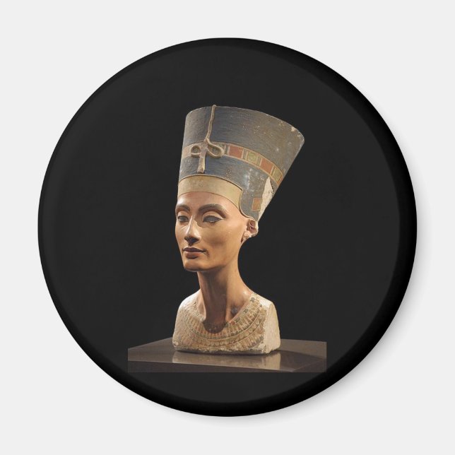Imán El busto de la reina Nefertiti (Frente)