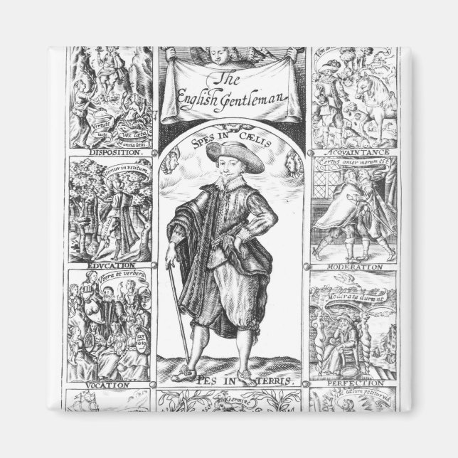 Imán El caballero inglés (Frente)