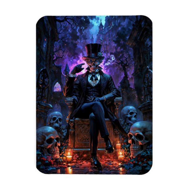 Imán El caballero Voodoo Baron Samedi (Vertical)